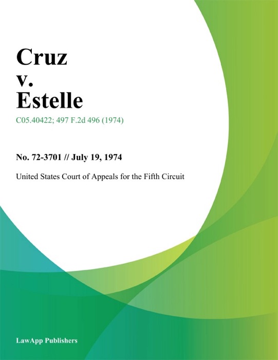 Cruz v. Estelle