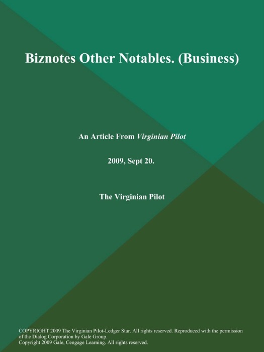 Biznotes Other Notables (Business)
