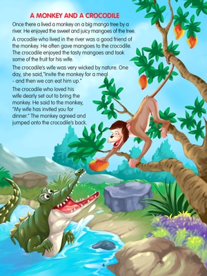 ‎A Monkey & A Crocodile and other stories on Apple Books