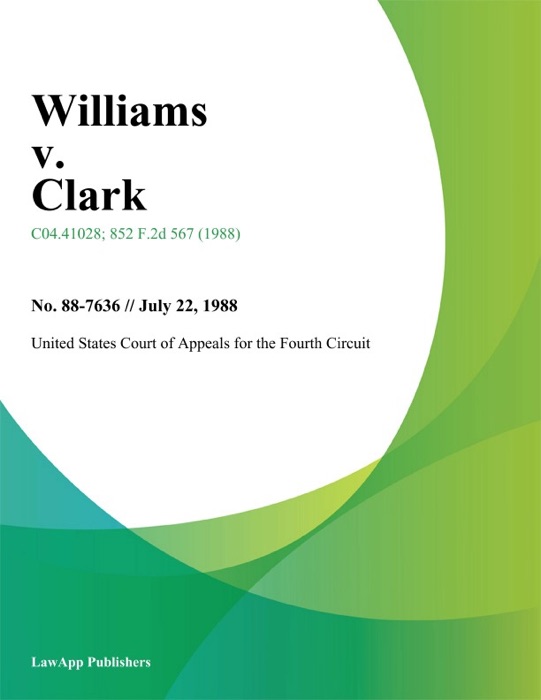 Williams v. Clark