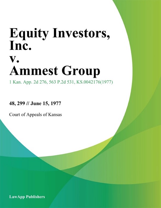 Equity Investors, Inc. v. Ammest Group