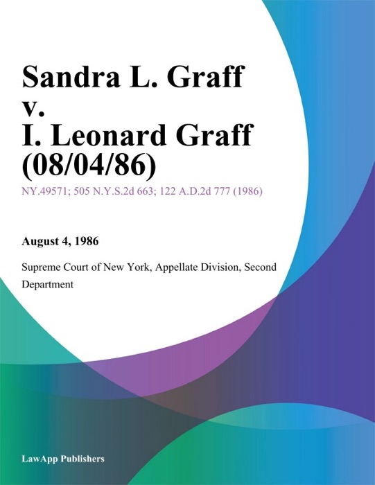 Sandra L. Graff v. I. Leonard Graff