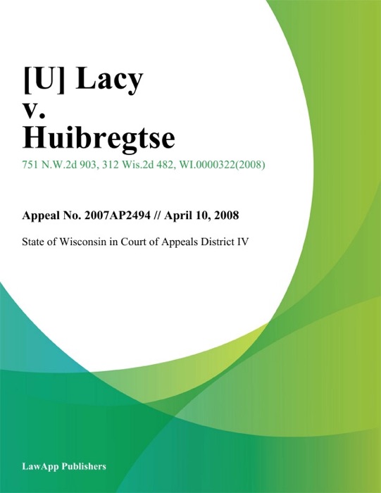 Lacy v. Huibregtse