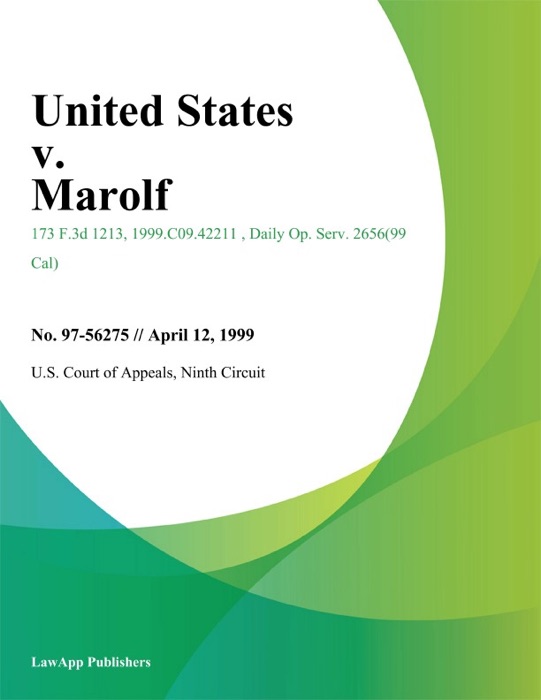 United States v. Marolf