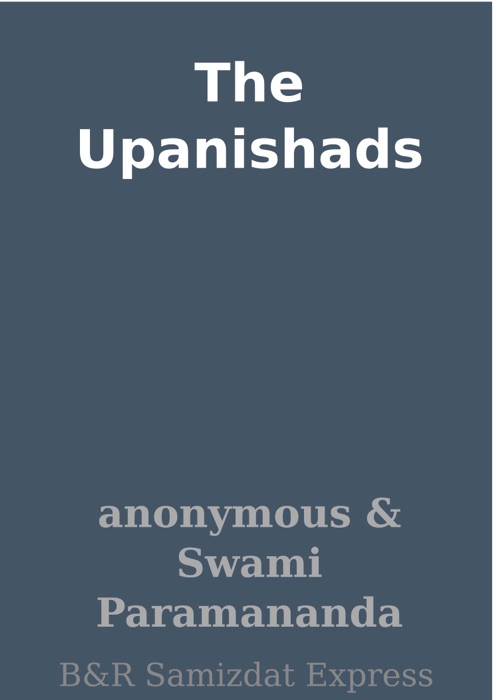 The Upanishads