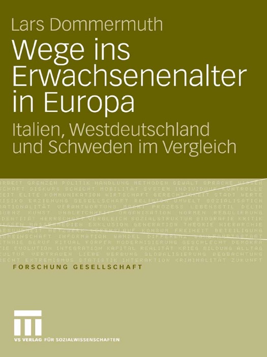 Wege ins Erwachsenenalter in Europa