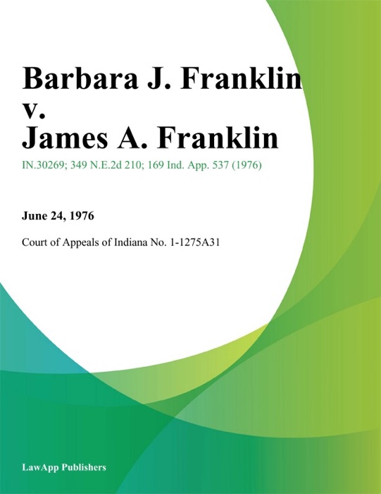 Barbara J. Franklin v. James A. Franklin