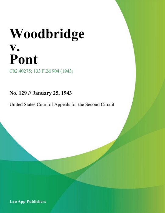 Woodbridge v. Pont