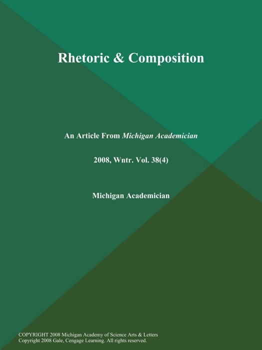 Rhetoric & Composition