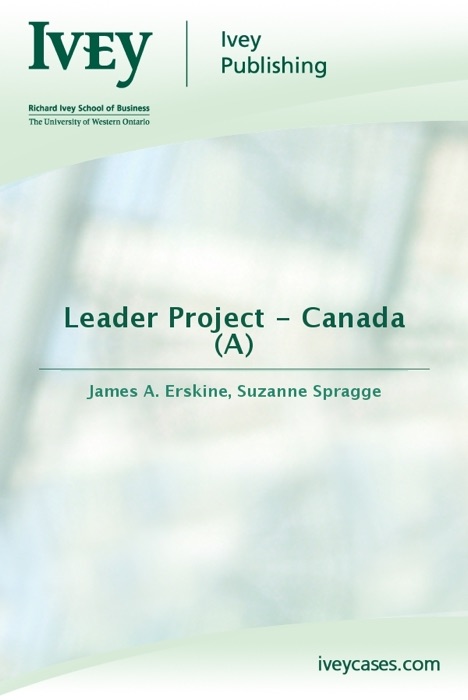 Leader Project - Canada (A)