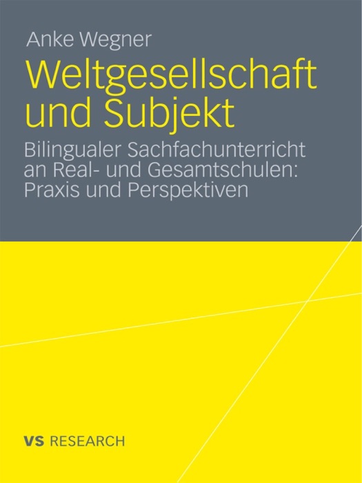 Weltgesellschaft und Subjekt