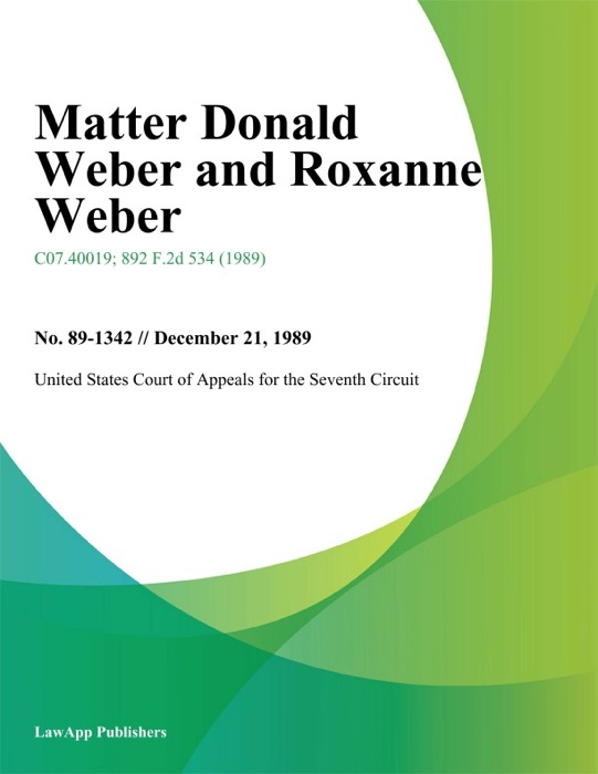 Matter Donald Weber and Roxanne Weber