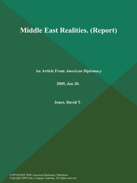 Middle East Realities (Report)