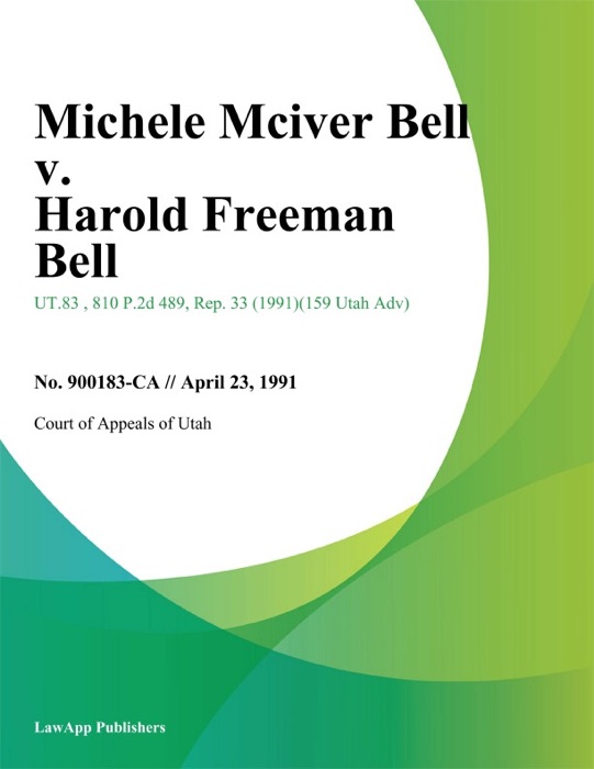Michele Mciver Bell v. Harold Freeman Bell