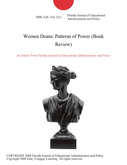 Women Deans: Patterns of Power (Book Review)