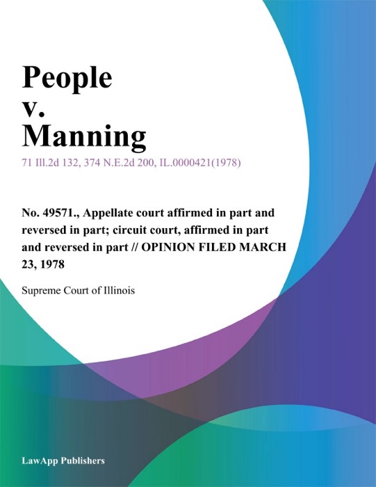 People v. Manning