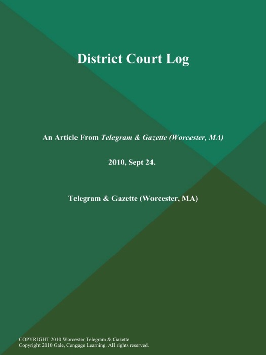 District Court Log