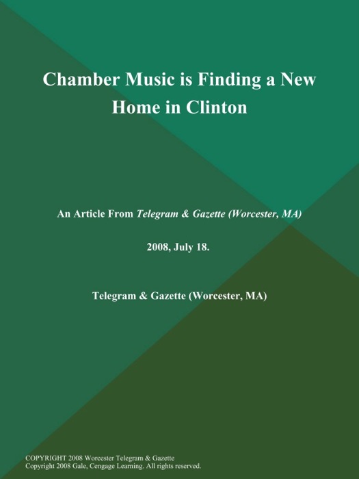 Chamber Music is Finding a New Home in Clinton