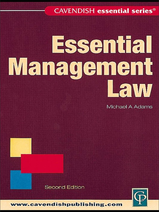 Essential Management Law: Second Edition