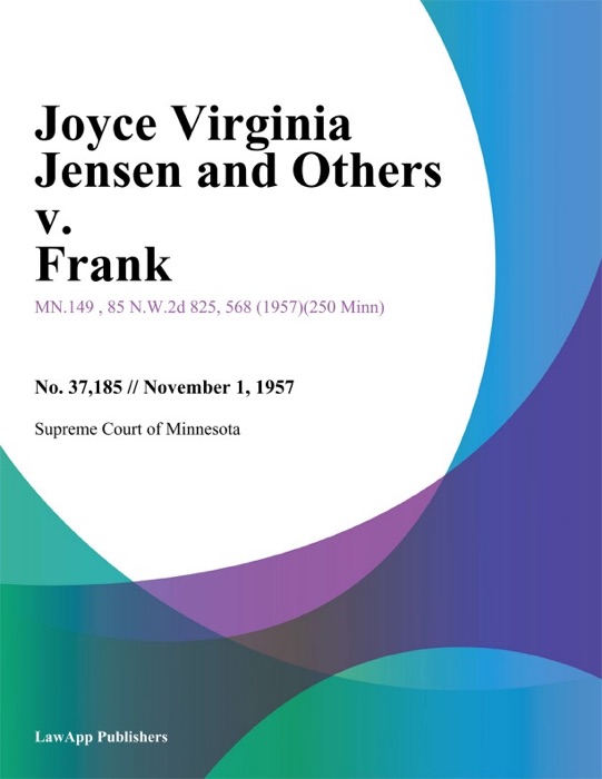 Joyce Virginia Jensen and Others v. Frank