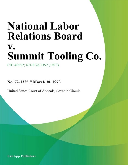 National Labor Relations Board v. Summit Tooling Co.