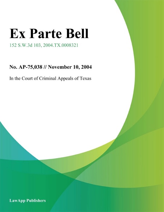 Ex Parte Bell