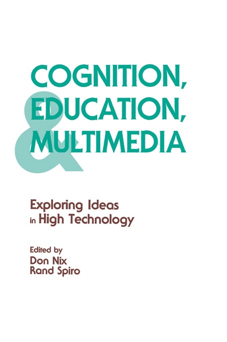 Cognition, Education, and Multimedia