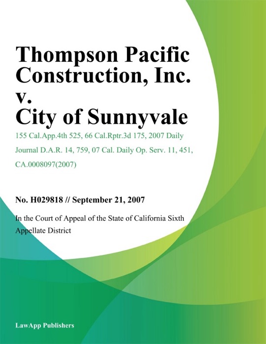 Thompson Pacific Construction
