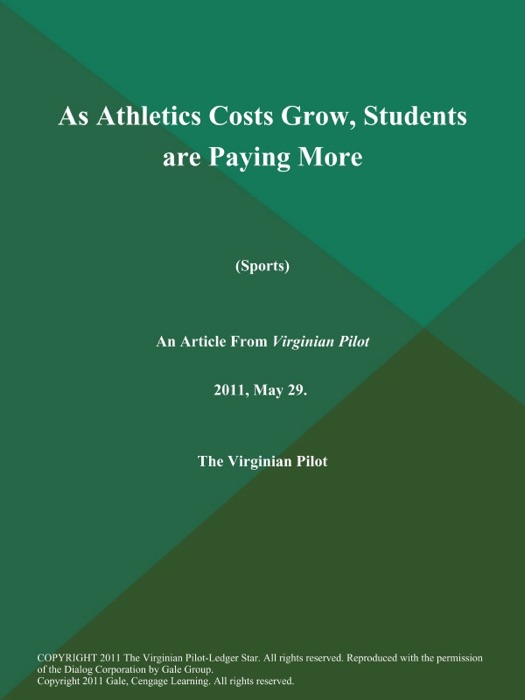 As Athletics Costs Grow, Students are Paying More (Sports)