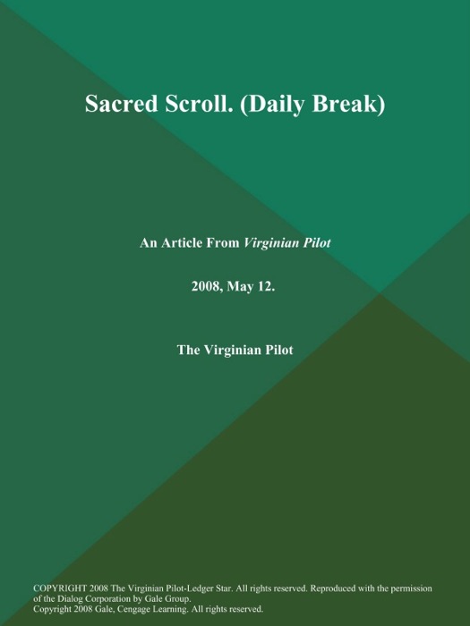 Sacred Scroll (Daily Break)