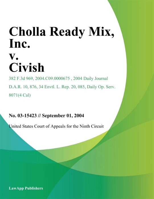 Cholla Ready Mix