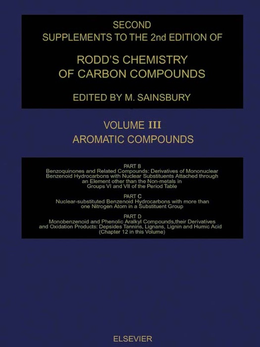 Rodd's Chemistry of Carbon Compounds