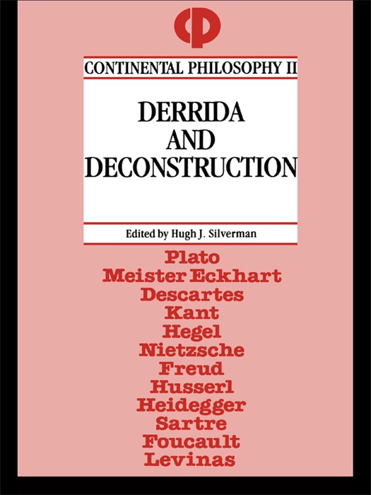 Derrida and Deconstruction