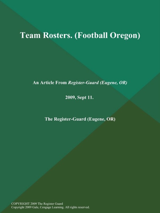 Team Rosters (Football Oregon)