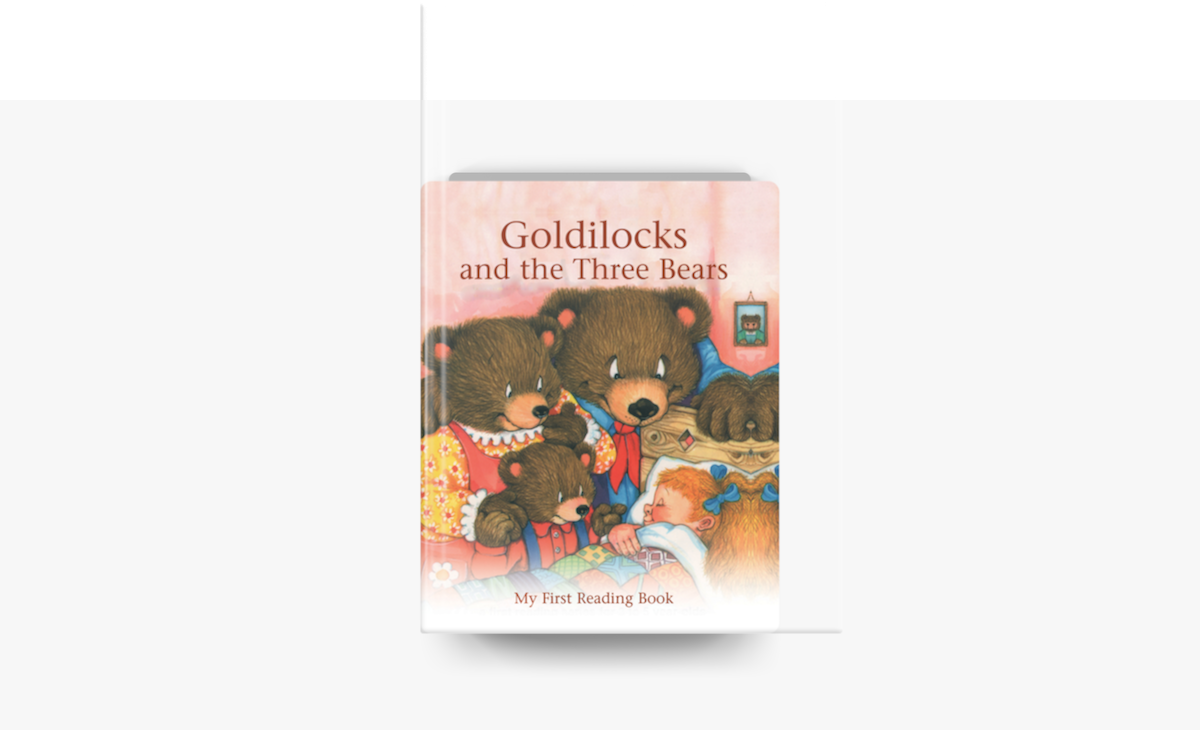 goldilocks book cover