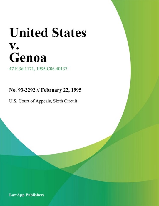 United States V. Genoa