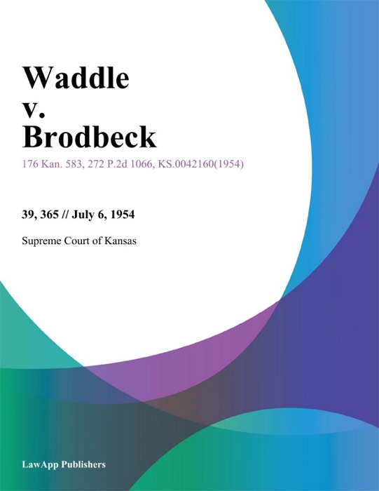 Waddle v. Brodbeck