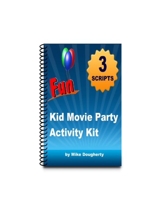 Kid Movie Party Theme Activity Kit