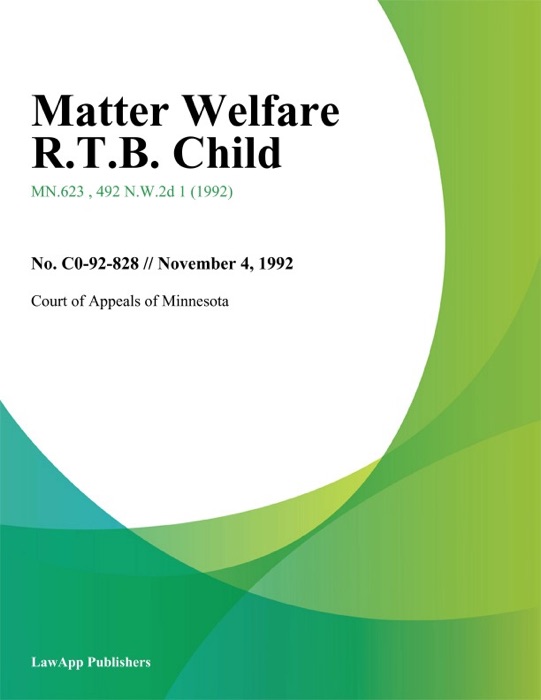 Matter Welfare R.T.B. Child