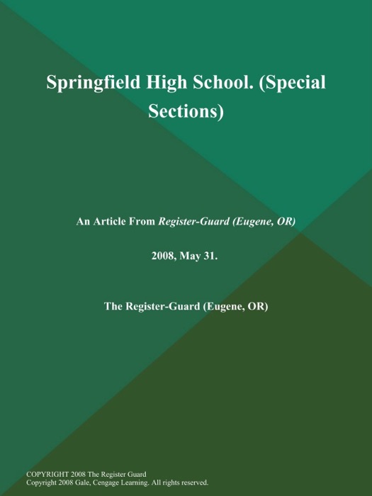 Springfield High School (Special Sections)