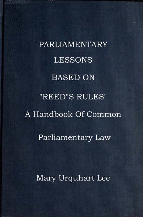 Parliamentary Lessons: based on 