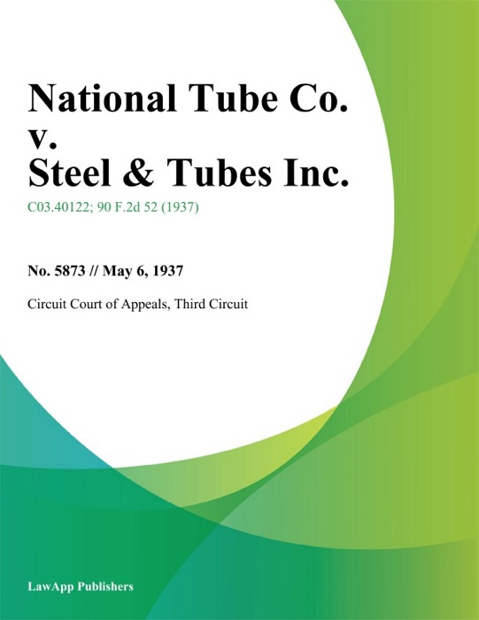 National Tube Co. v. Steel & Tubes Inc.