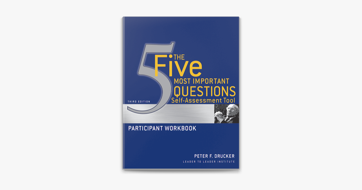 the-five-most-important-questions-self-assessment-tool-on-apple-books