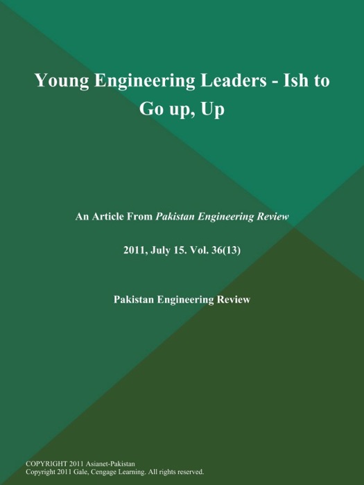 Young Engineering Leaders - Ish to Go up, Up ...