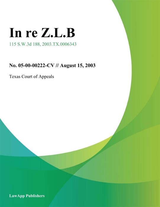 In Re Z.L.B.