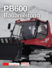 PistenBully PB600 Bauanleitung - Albert Tuertscher