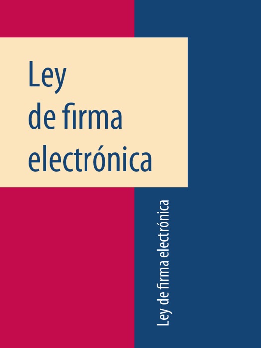 Ley de firma electrónica