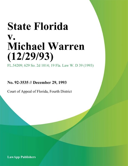 State Florida v. Michael Warren