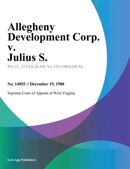 Allegheny Development Corp. v. Julius S.