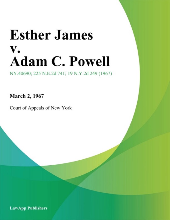 People State New York Ex Rel. Roy B. Williams v. J. Edwin La Vallee